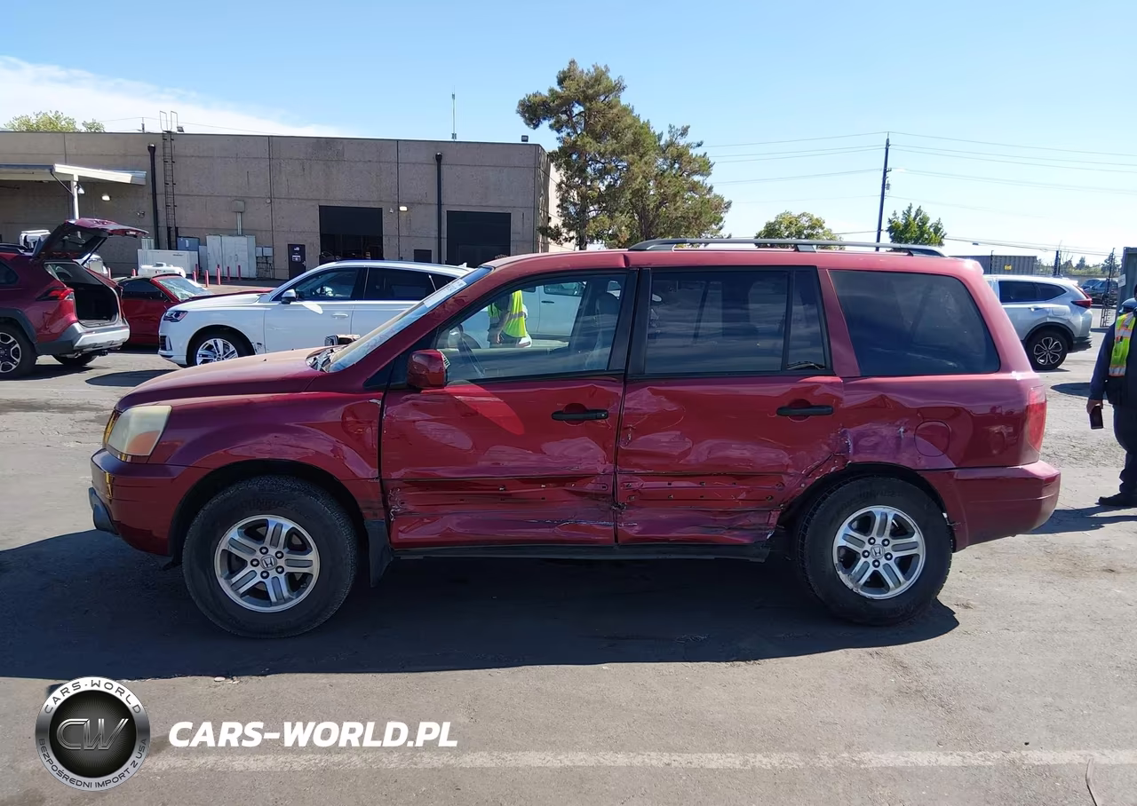 2005 Honda Pilot Ex-L VIN:2HKYF18525H515132 - 15