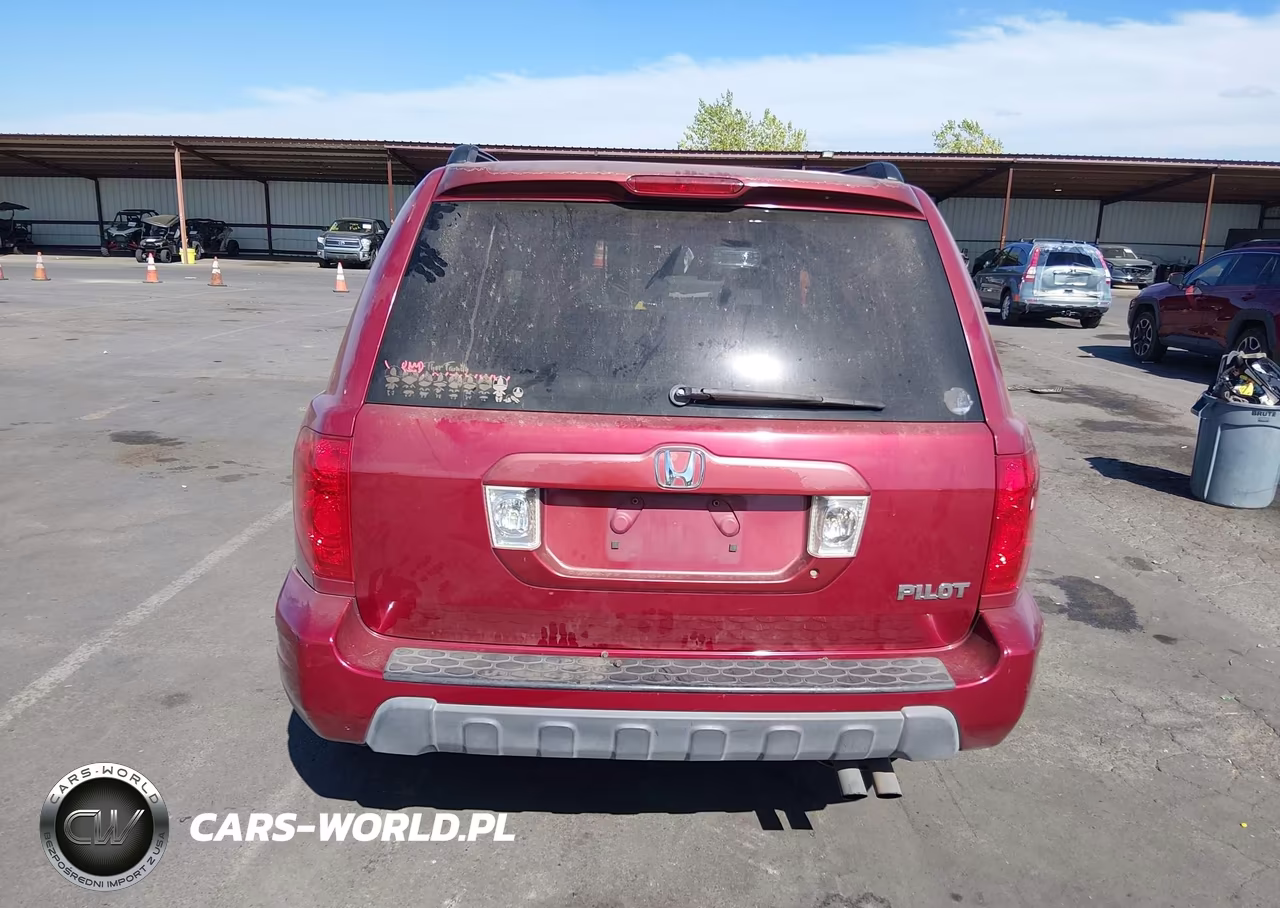 2005 Honda Pilot Ex-L VIN:2HKYF18525H515132 - 17