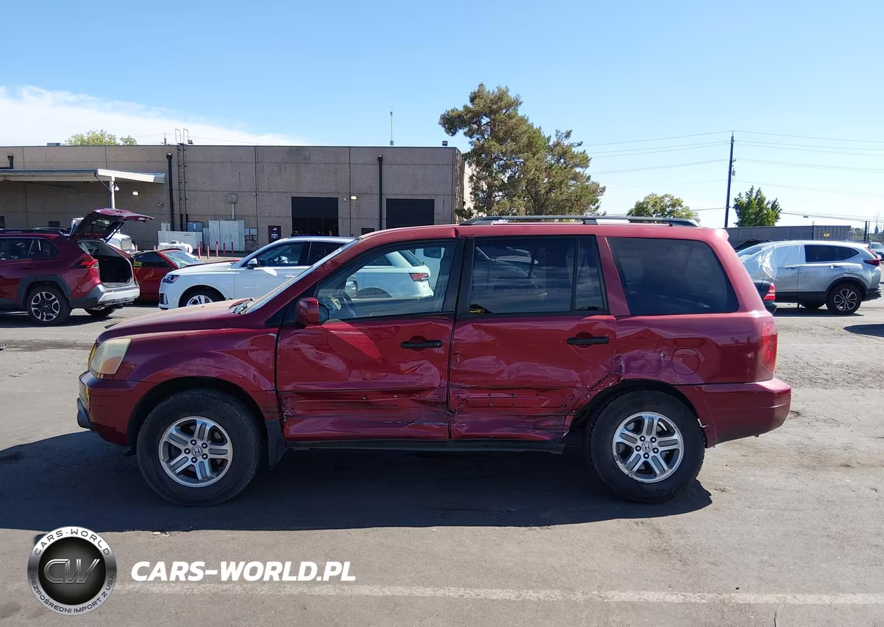 2005 Honda Pilot Ex-L VIN:2HKYF18525H515132 - 6