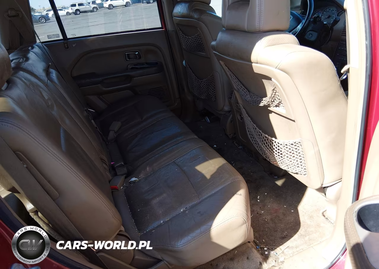 2005 Honda Pilot Ex-L VIN:2HKYF18525H515132 - 8