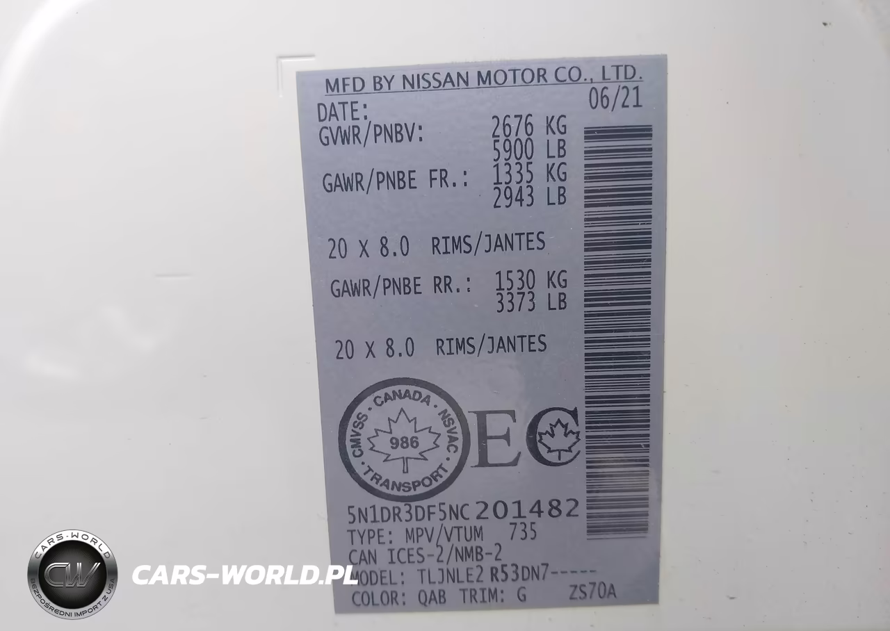 2022 Nissan Pathfinder Platinum 4Wd VIN:5N1DR3DF5NC201482 - 9