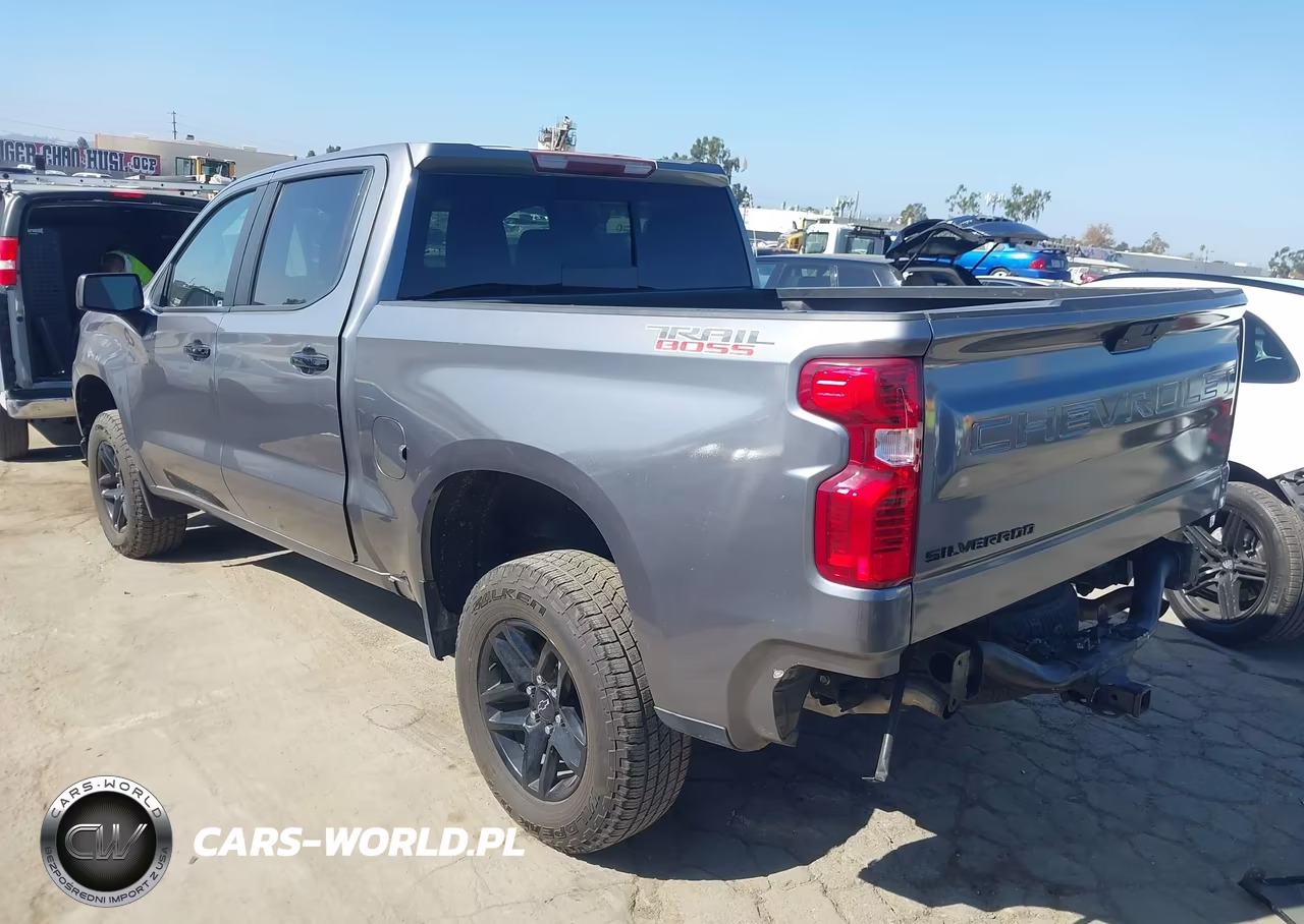 2021 Chevrolet Silverado 1500 4Wd Short Bed Lt Trail Boss VIN:1GCPYFEL5MZ270579 - 3