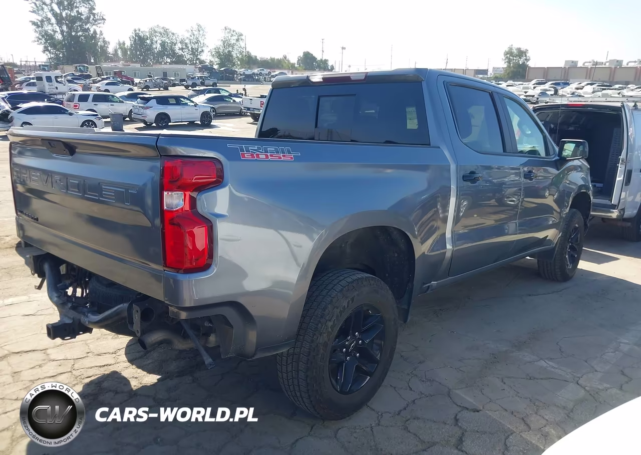 2021 Chevrolet Silverado 1500 4Wd Short Bed Lt Trail Boss VIN:1GCPYFEL5MZ270579 - 4
