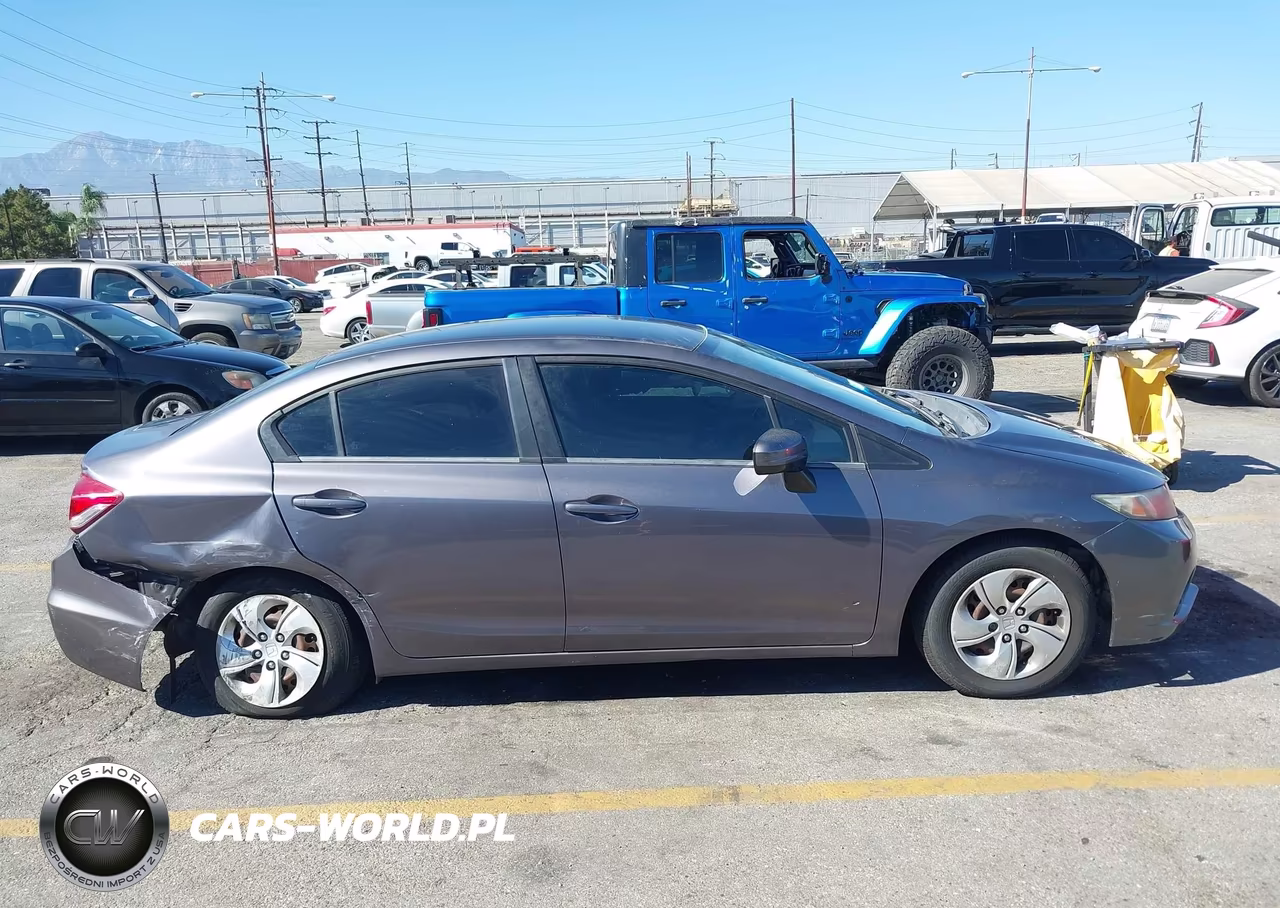 2015 Honda Civic Lx VIN:19XFB2F54FE271713 - 13