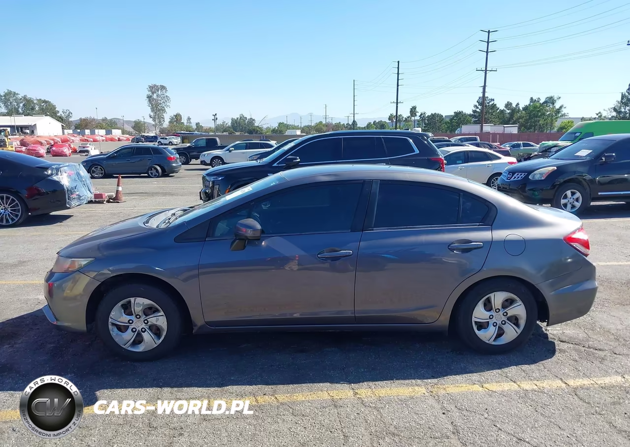 2015 Honda Civic Lx VIN:19XFB2F54FE271713 - 14