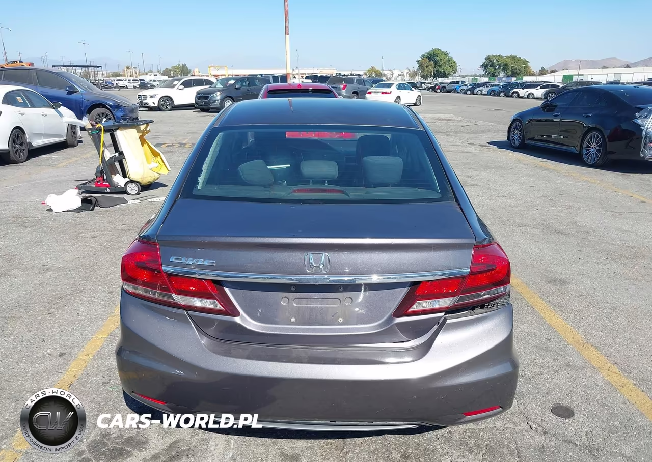 2015 Honda Civic Lx VIN:19XFB2F54FE271713 - 16
