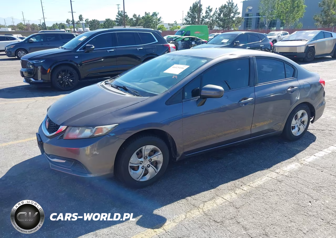 2015 Honda Civic Lx VIN:19XFB2F54FE271713 - 2
