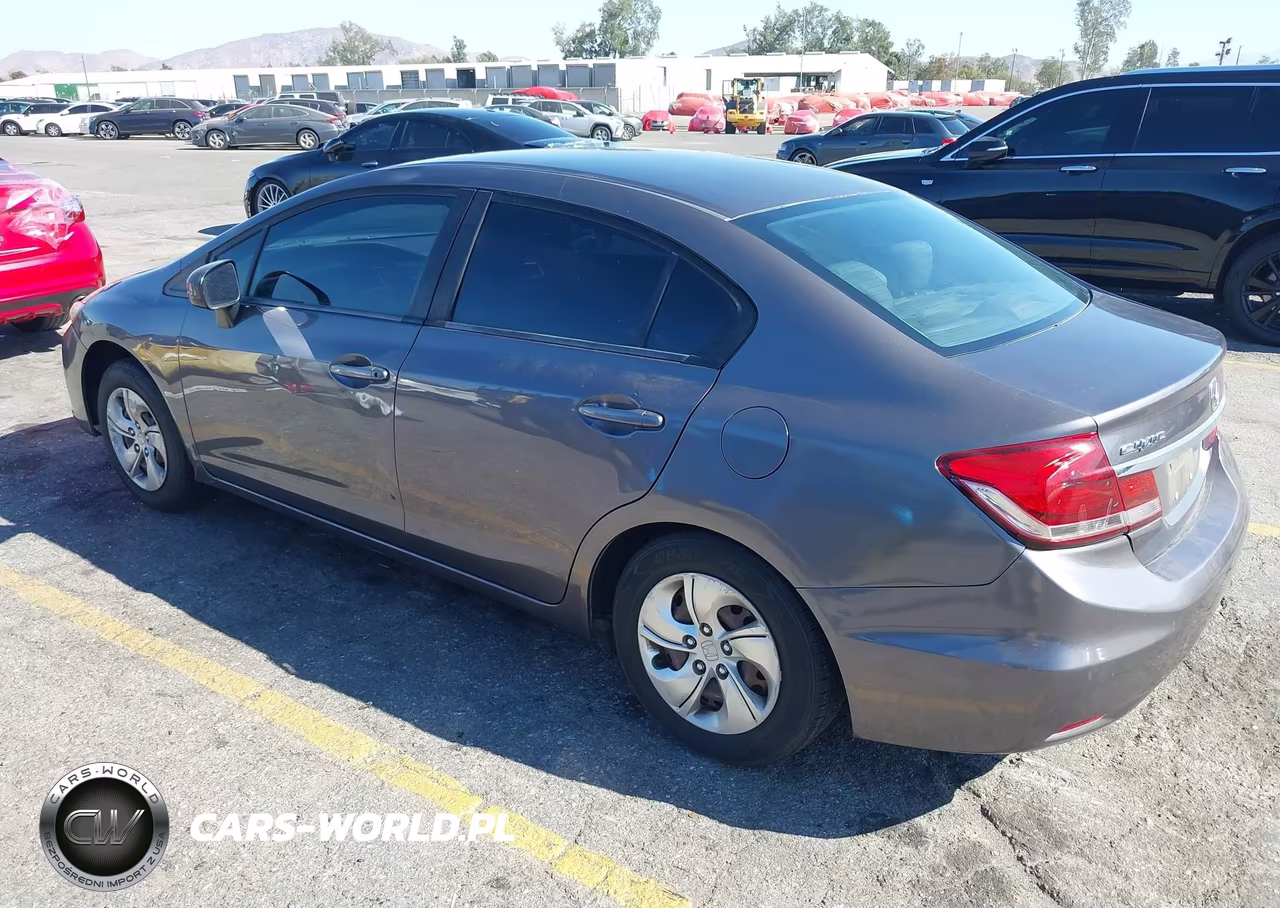 2015 Honda Civic Lx VIN:19XFB2F54FE271713 - 3