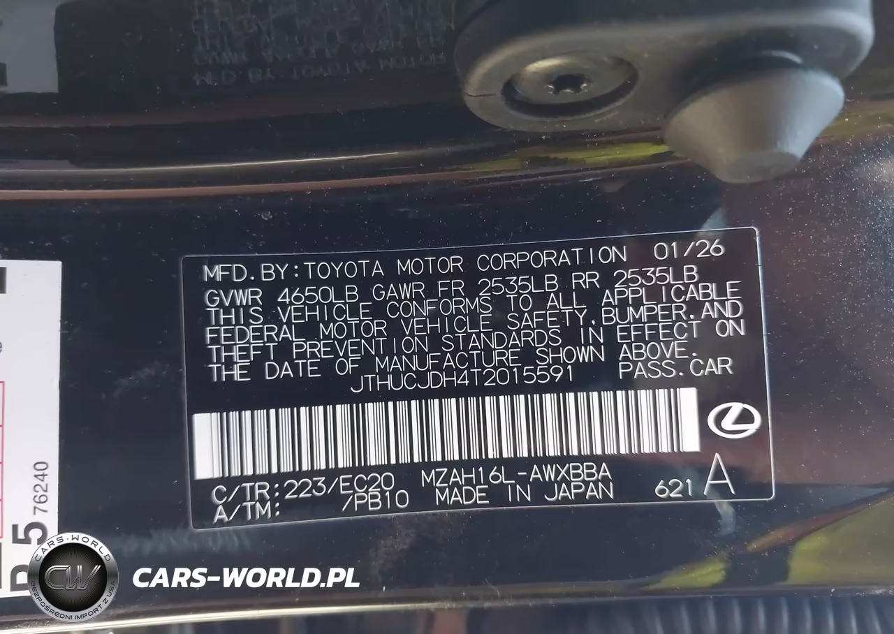 2026 Lexus Ux 300H Premium Awd VIN:JTHUCJDH4T2015591 - 9