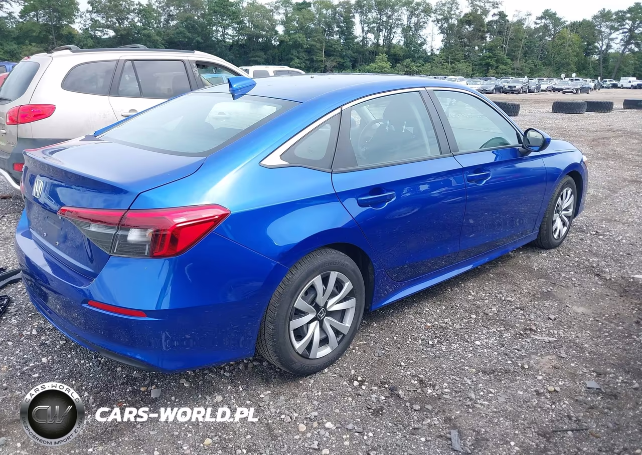2022 Honda Civic Lx VIN:2HGFE2F27NH528722 - 4