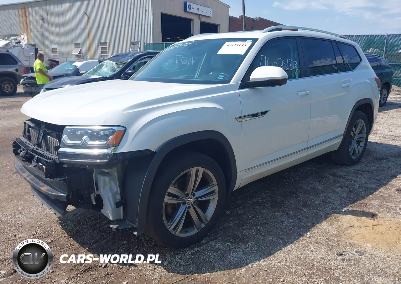 2019 Volkswagen Atlas 3.6L V6 Se W-Technology R-Line VIN:1V2XR2CA3KC595639 - 2