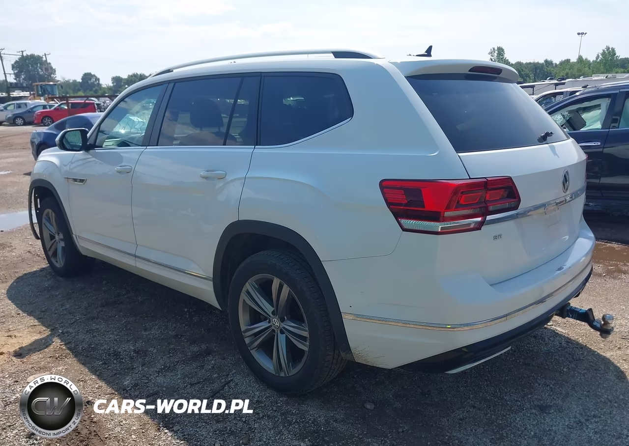 2019 Volkswagen Atlas 3.6L V6 Se W-Technology R-Line VIN:1V2XR2CA3KC595639 - 3