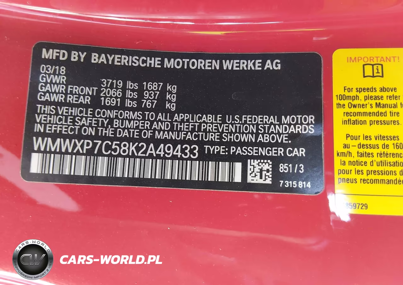 2019 Mini Hardtop Cooper S VIN:WMWXP7C58K2A49433 - 9