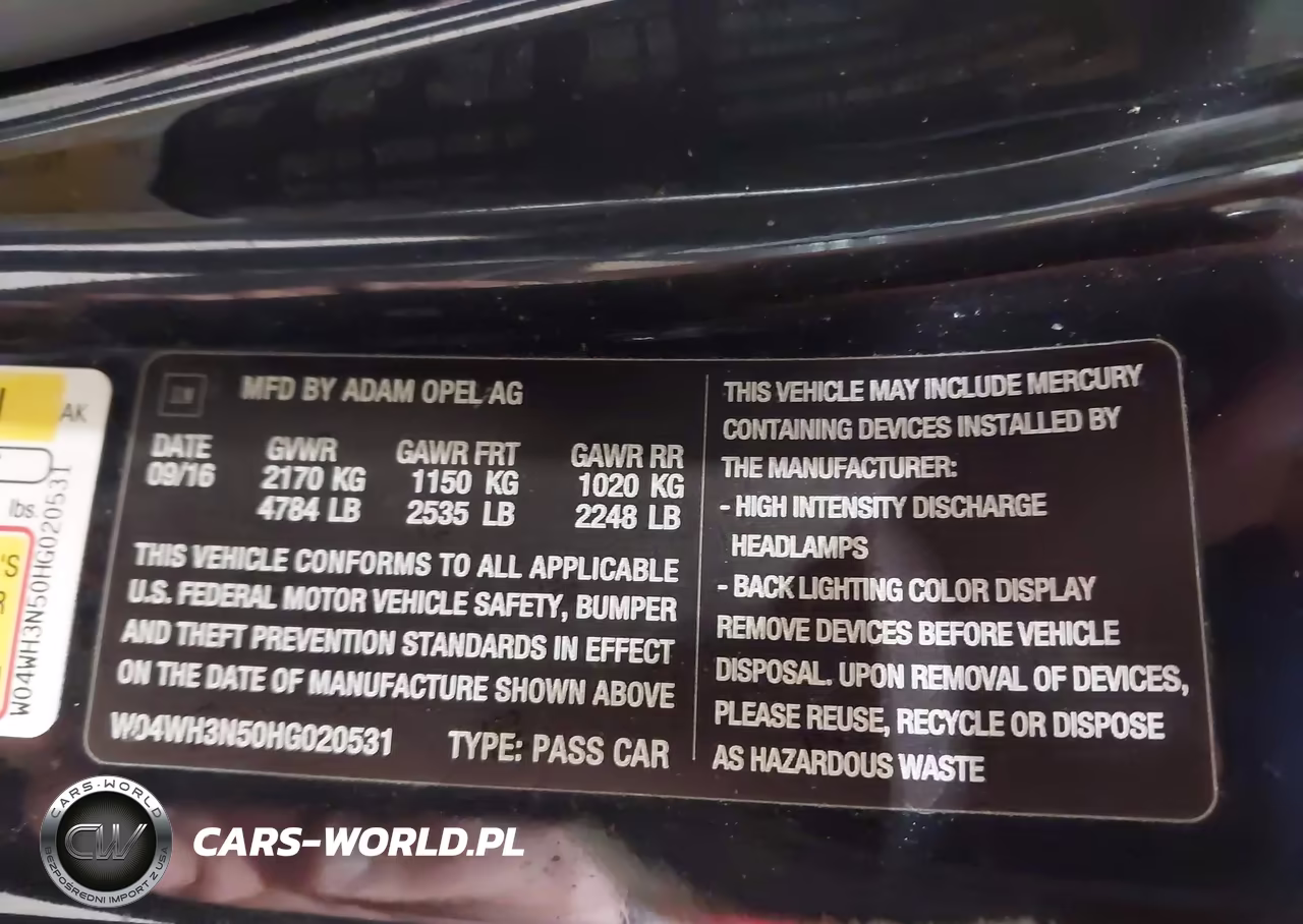 2017 Buick Cascada Premium VIN:W04WH3N50HG020531 - 9