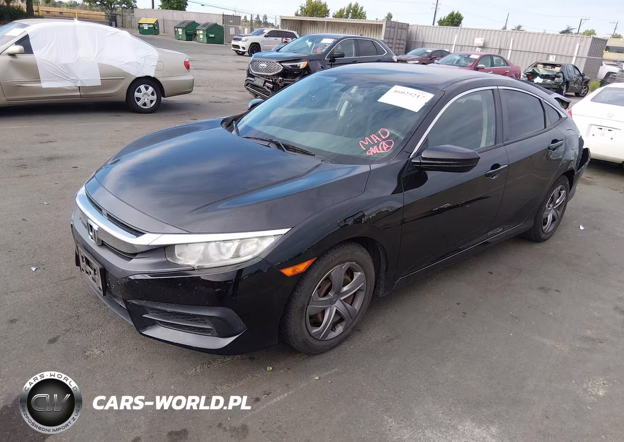 2018 Honda Civic Lx VIN:2HGFC2F56JH525742 - 2