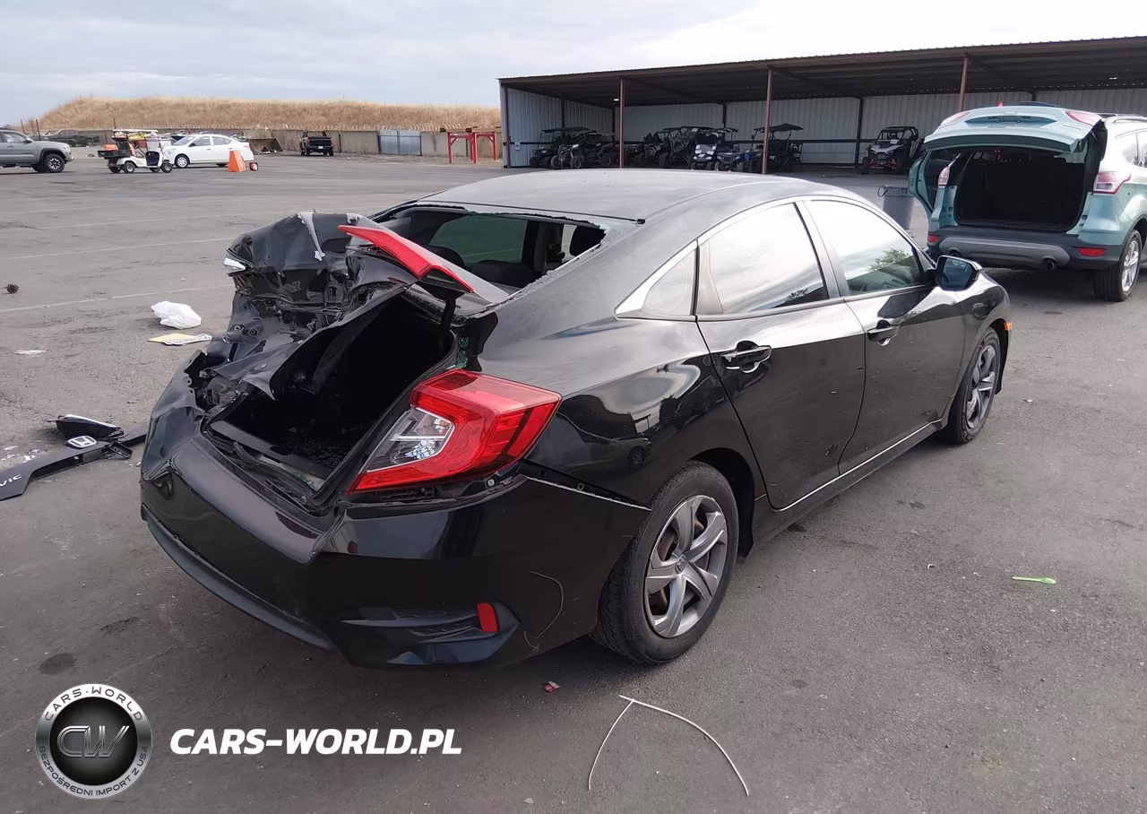 2018 Honda Civic Lx VIN:2HGFC2F56JH525742 - 4