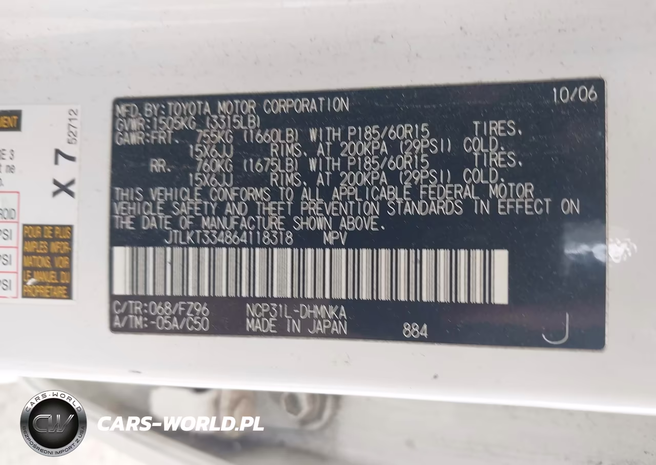 2006 Scion Xb VIN:JTLKT334864118318 - 9