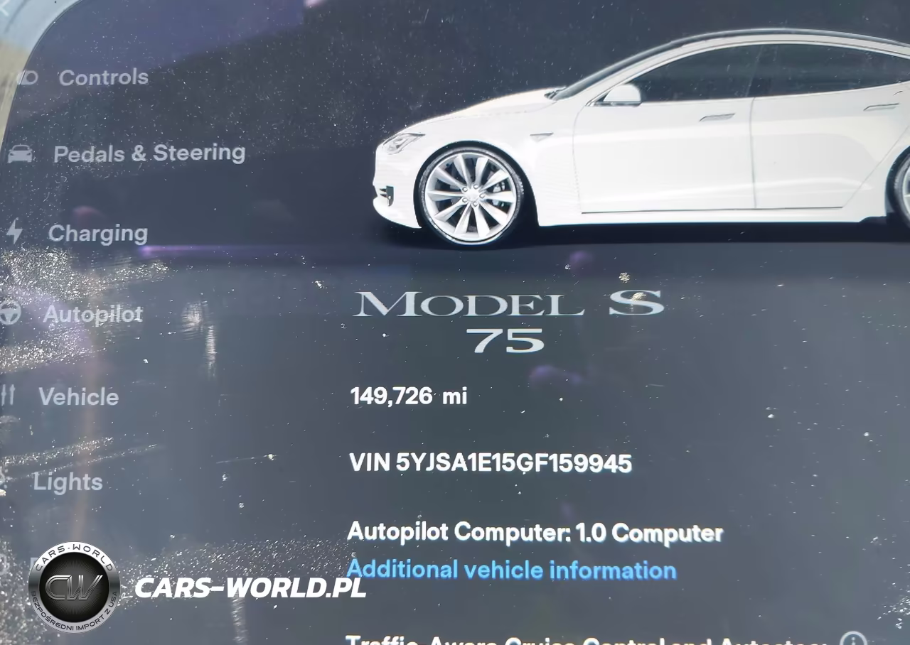 2016 Tesla Model S 60-70-75-85 VIN:5YJSA1E15GF159945 - 15