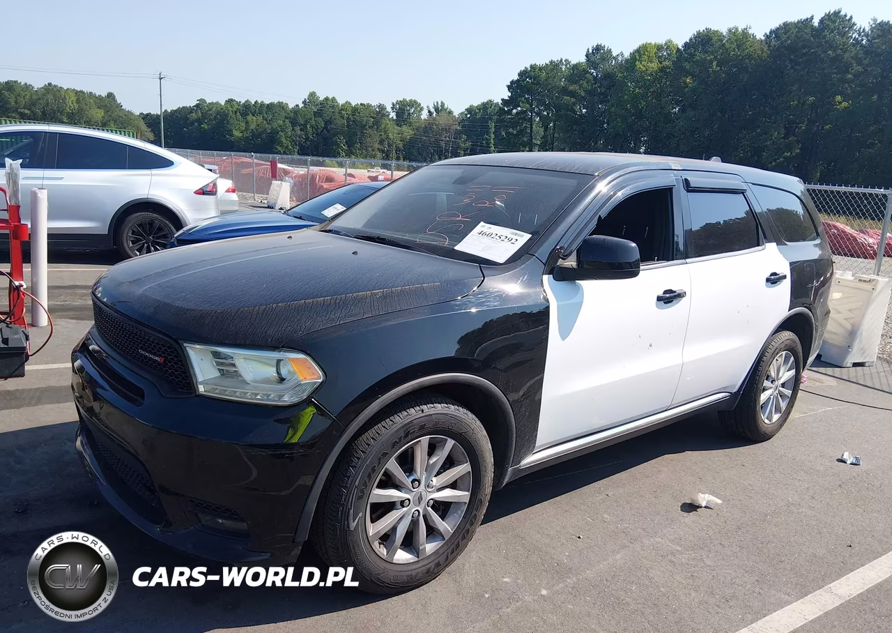 2020 Dodge Durango Pursuit Awd VIN:1C4RDJFGXLC443068 - 2