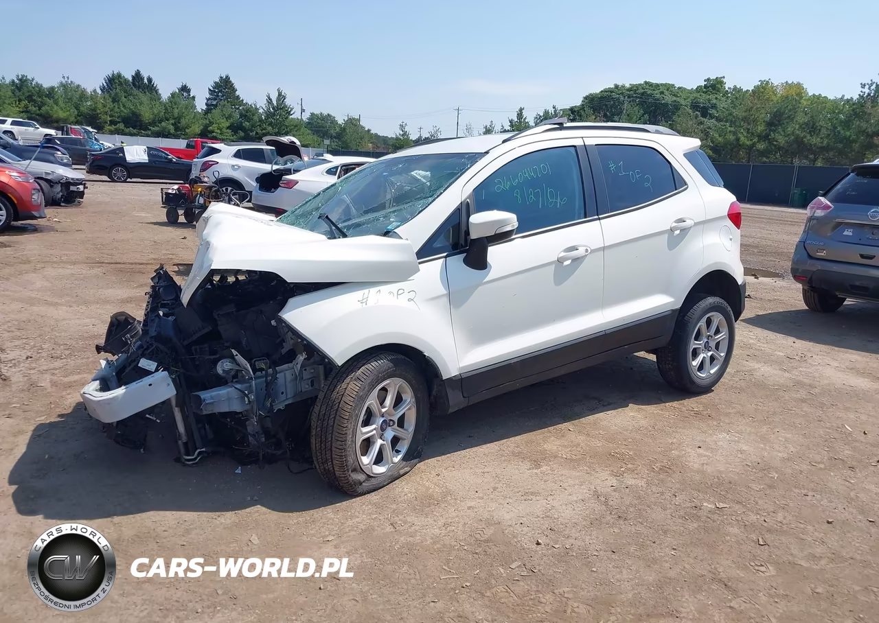 2022 Ford Ecosport Se VIN:MAJ6S3GL5NC469859 - 2