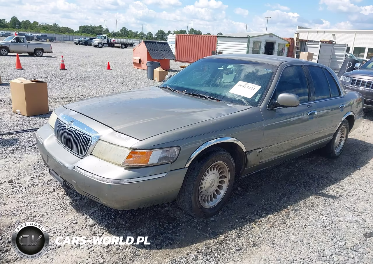 2000 Mercury Grand Marquis Ls VIN:2MEFM75W6YX607360 - 2