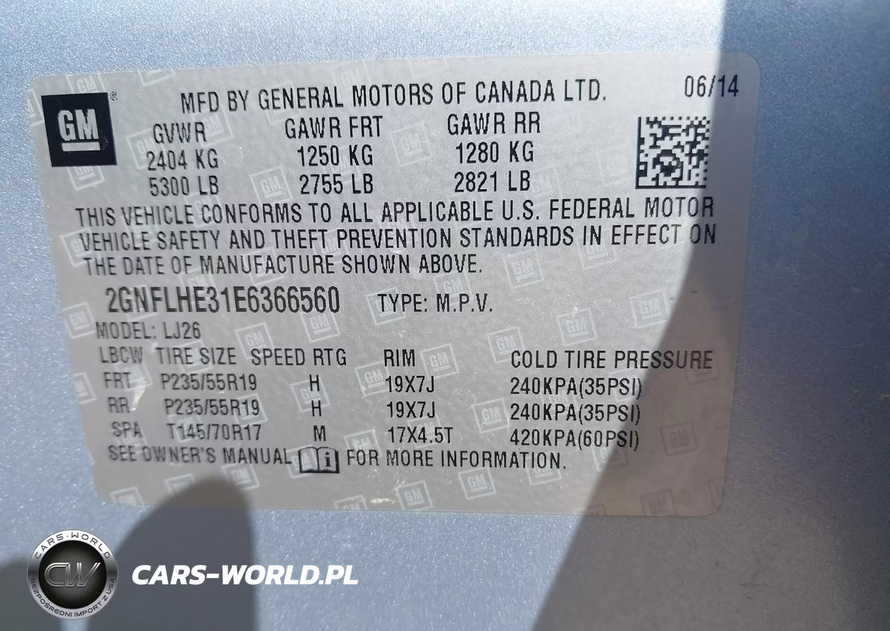 2014 Chevrolet Equinox Ltz VIN:2GNFLHE31E6366560 - 9