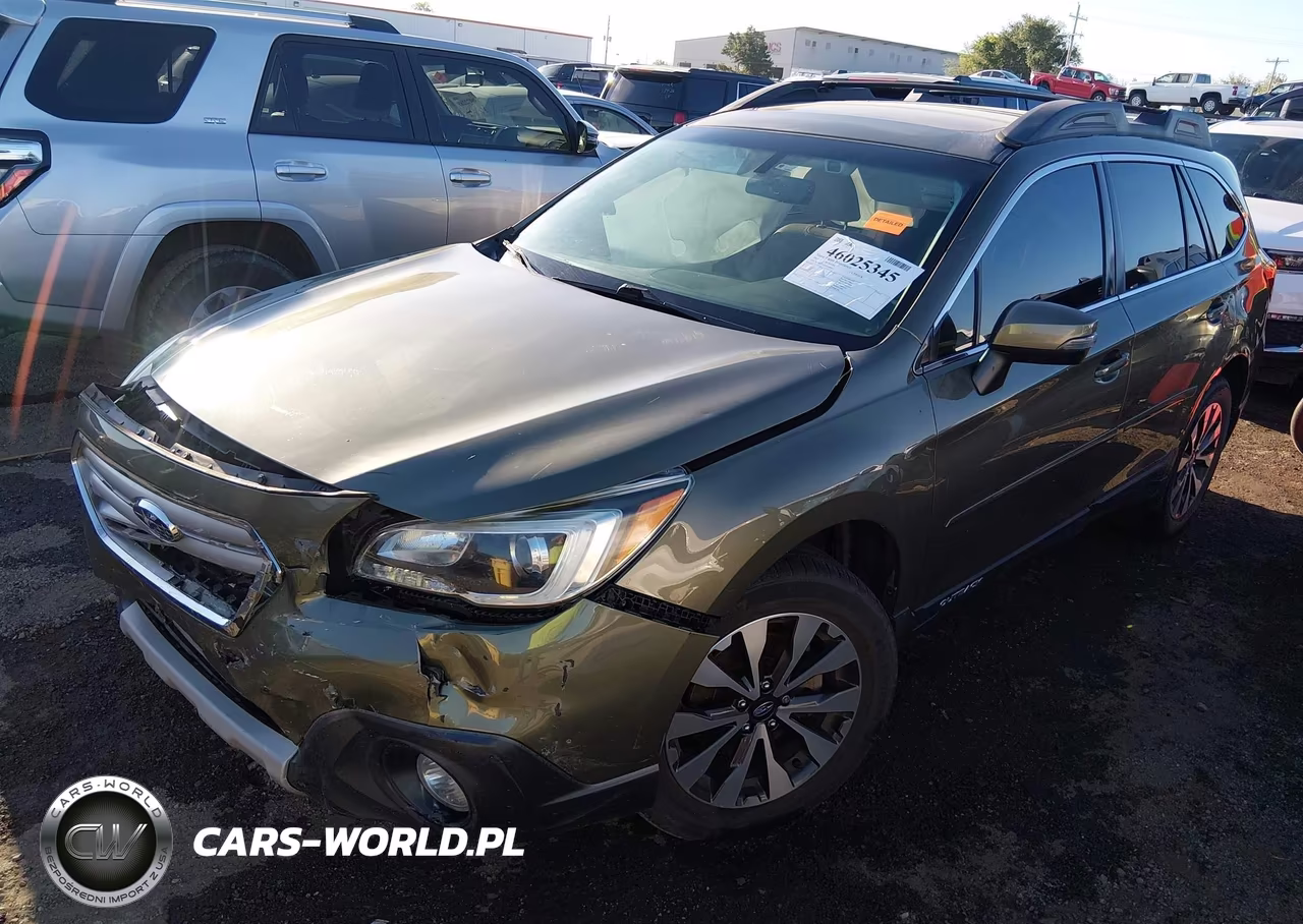2017 Subaru Outback 2.5I Limited VIN:4S4BSANC6H3308145 - 2