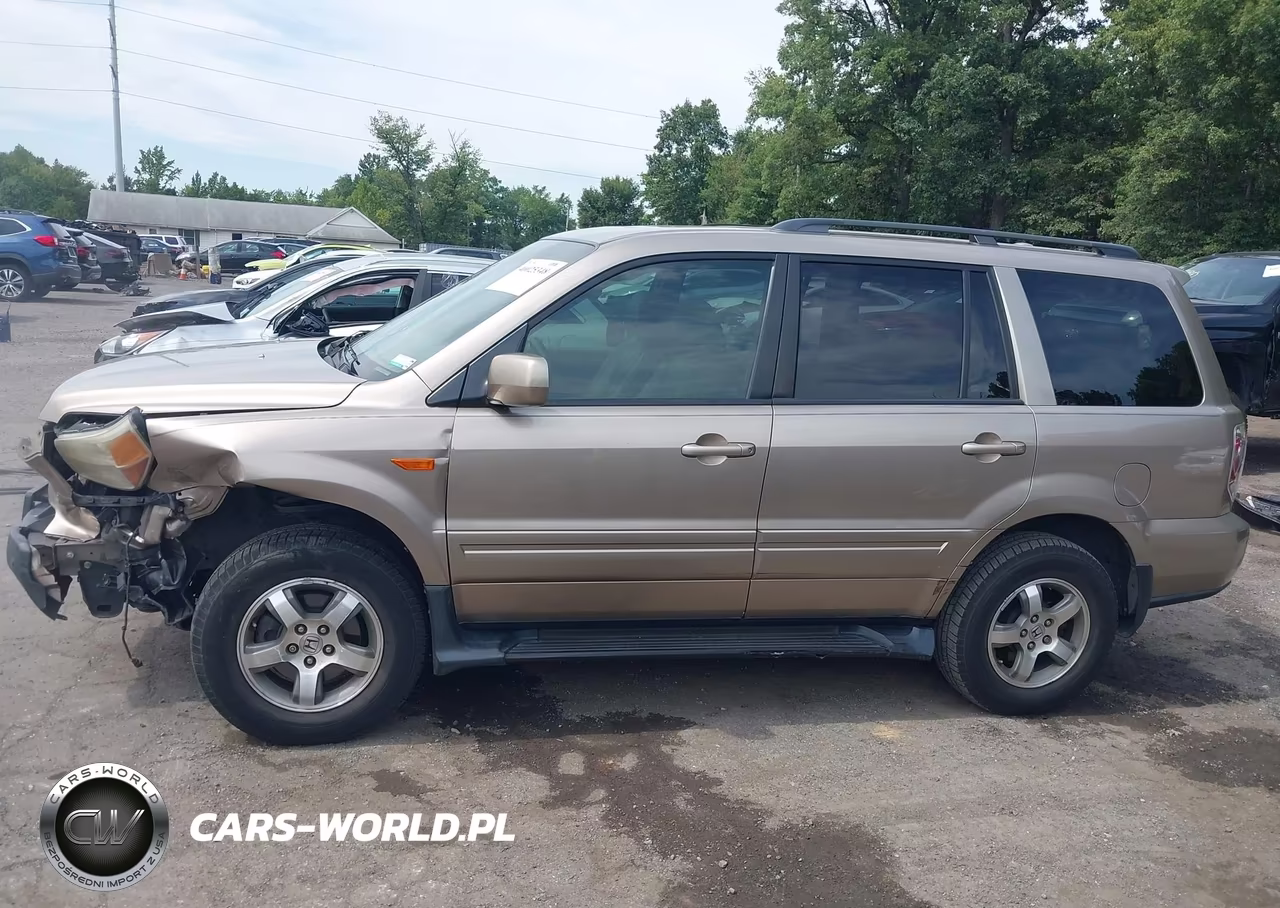 2007 Honda Pilot Ex-L VIN:5FNYF18577B006414 - 14