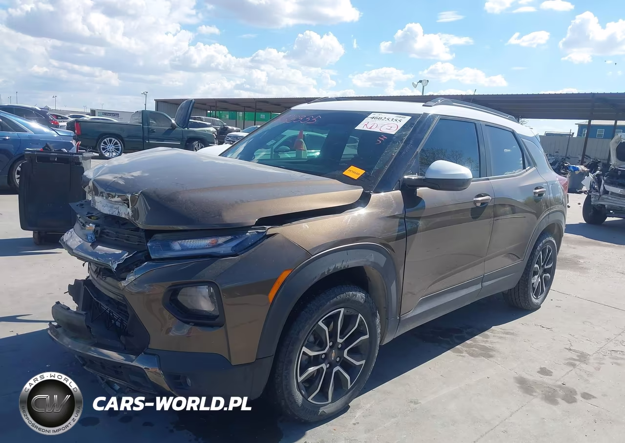 2021 Chevrolet Trailblazer Fwd Activ VIN:KL79MVSL6MB167387 - 2