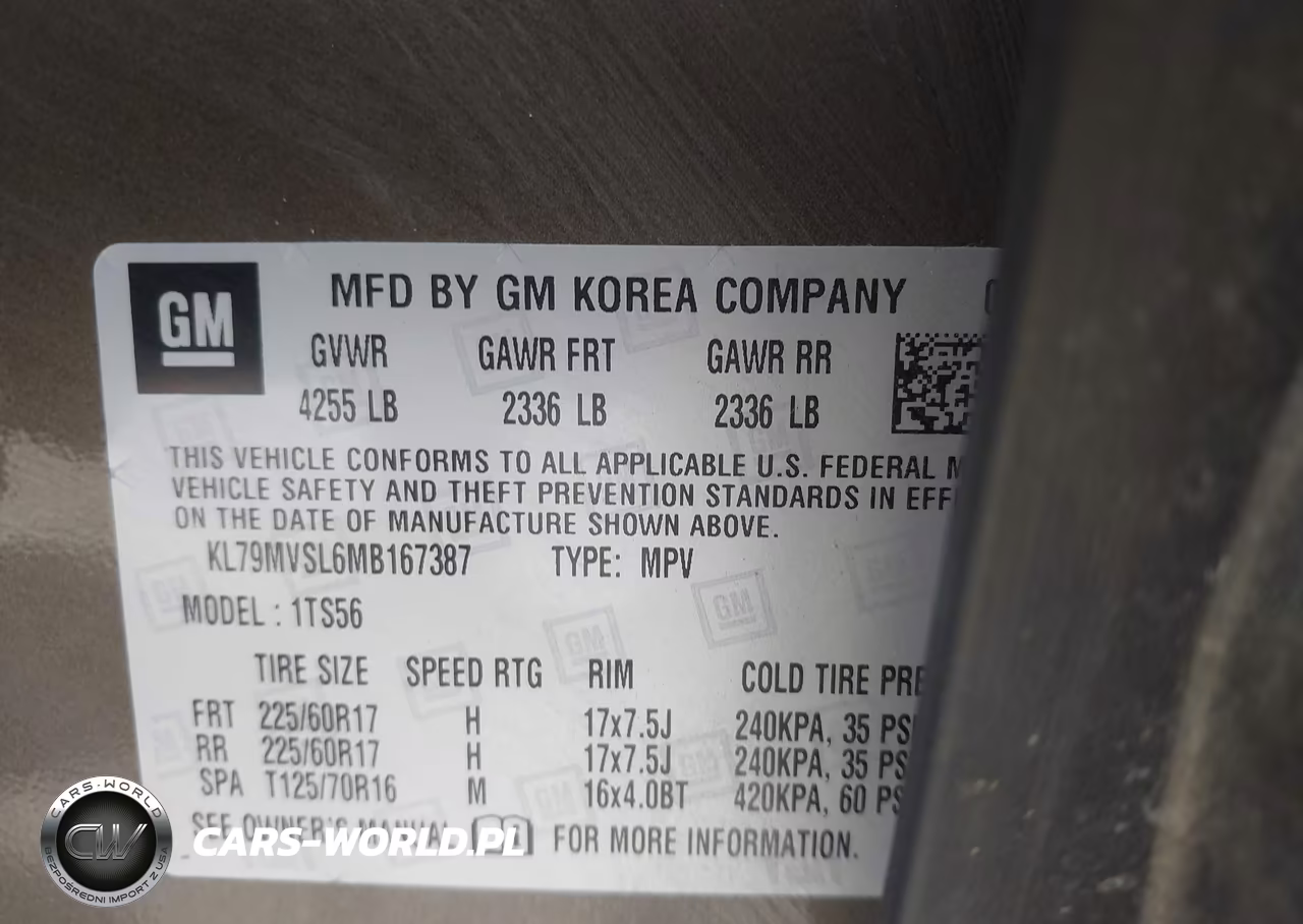 2021 Chevrolet Trailblazer Fwd Activ VIN:KL79MVSL6MB167387 - 9