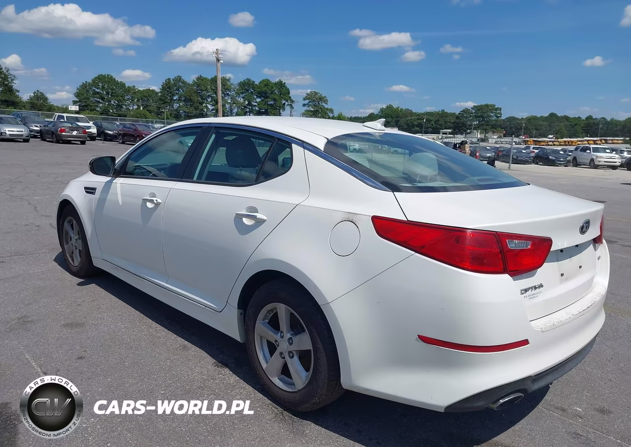 2014 Kia Optima Lx VIN:KNAGM4A7XE5489410 - 3