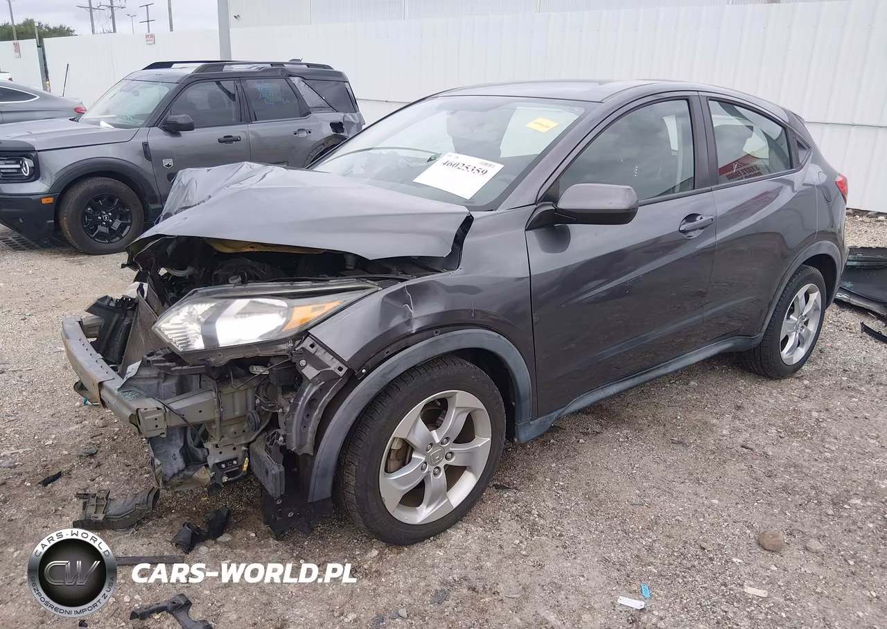 2016 Honda Hr-V Lx VIN:3CZRU5H32GM743591 - 2