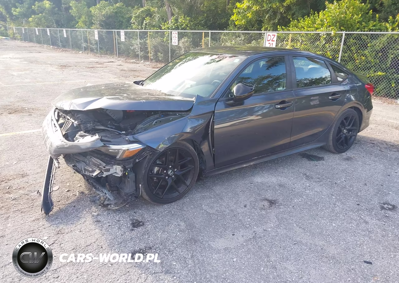 2022 Honda Civic Sport VIN:2HGFE2F56NH534506 - 2