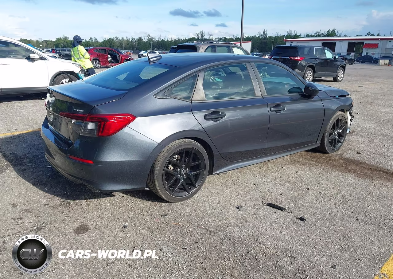 2022 Honda Civic Sport VIN:2HGFE2F56NH534506 - 4