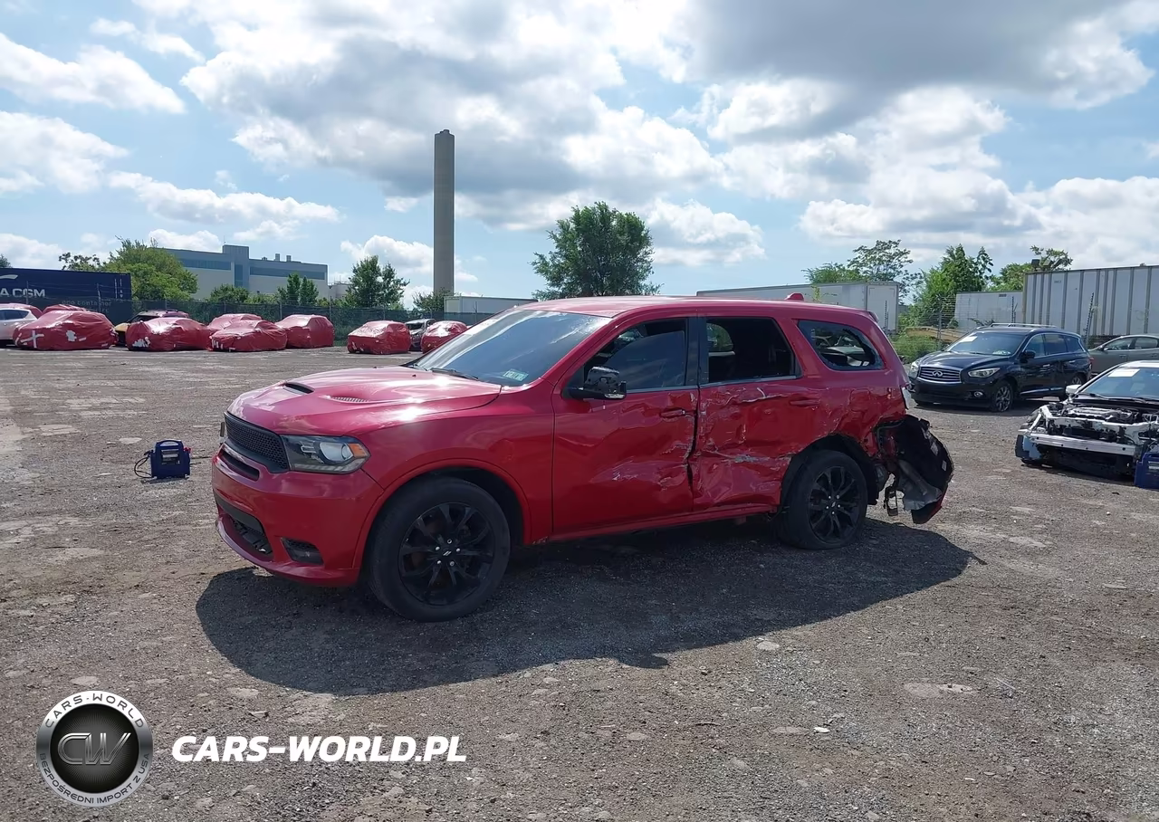 2019 Dodge Durango Gt Plus Awd VIN:1C4RDJDG9KC585834 - 2