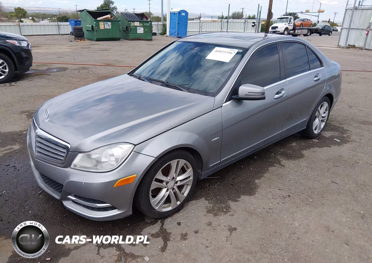 2012 Mercedes-Benz C 250 Luxury VIN:WDDGF4HB2CA652584 - 2