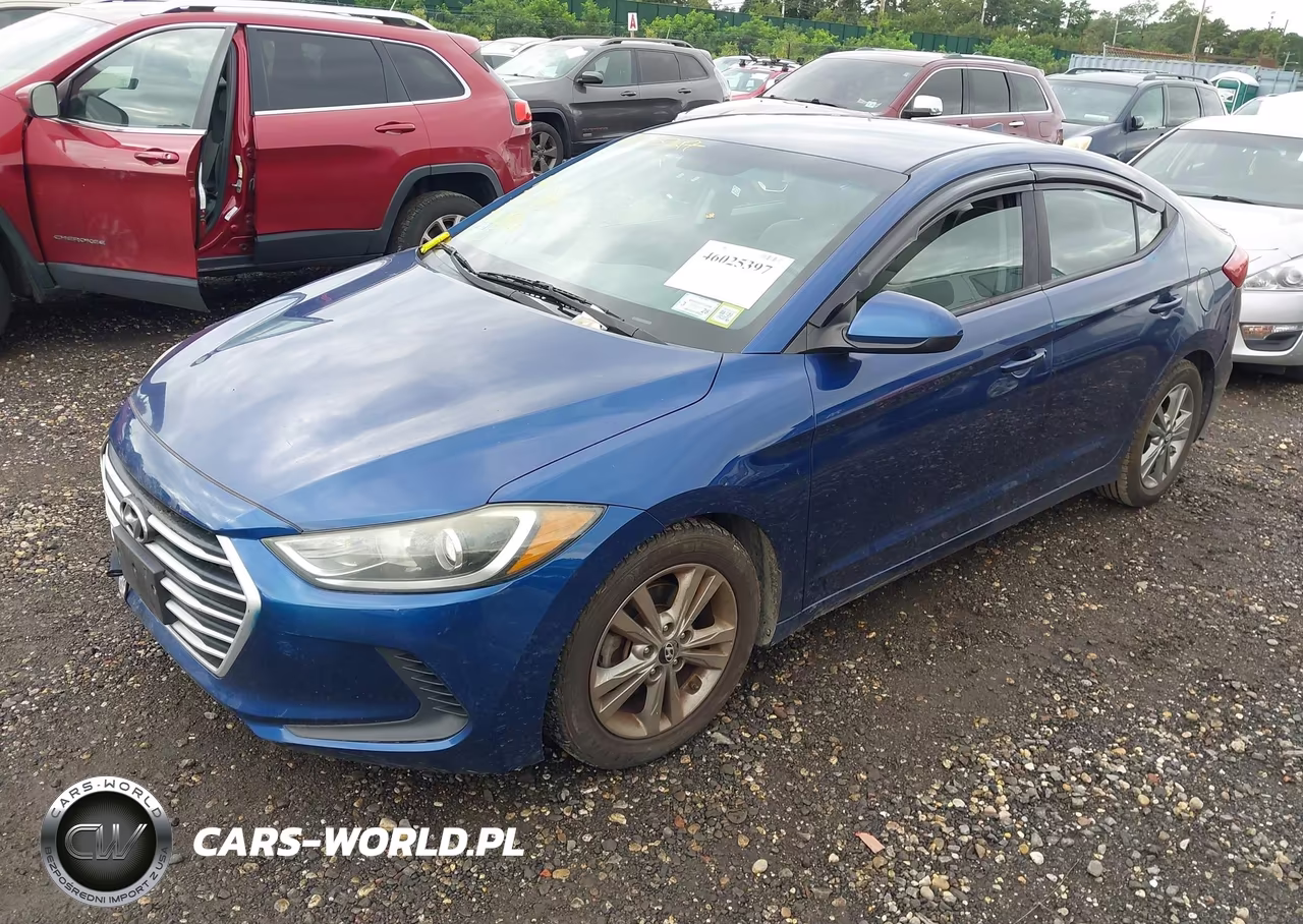 2017 Hyundai Elantra Se VIN:5NPD84LF6HH125455 - 2