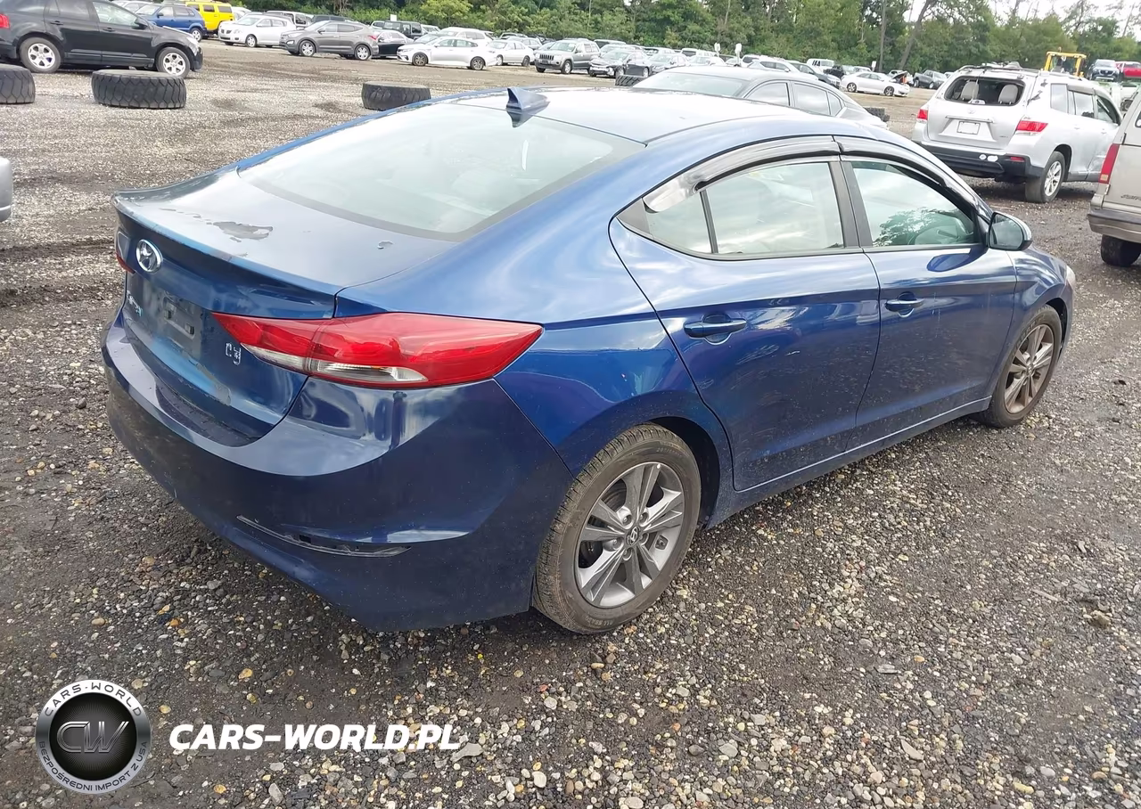 2017 Hyundai Elantra Se VIN:5NPD84LF6HH125455 - 4