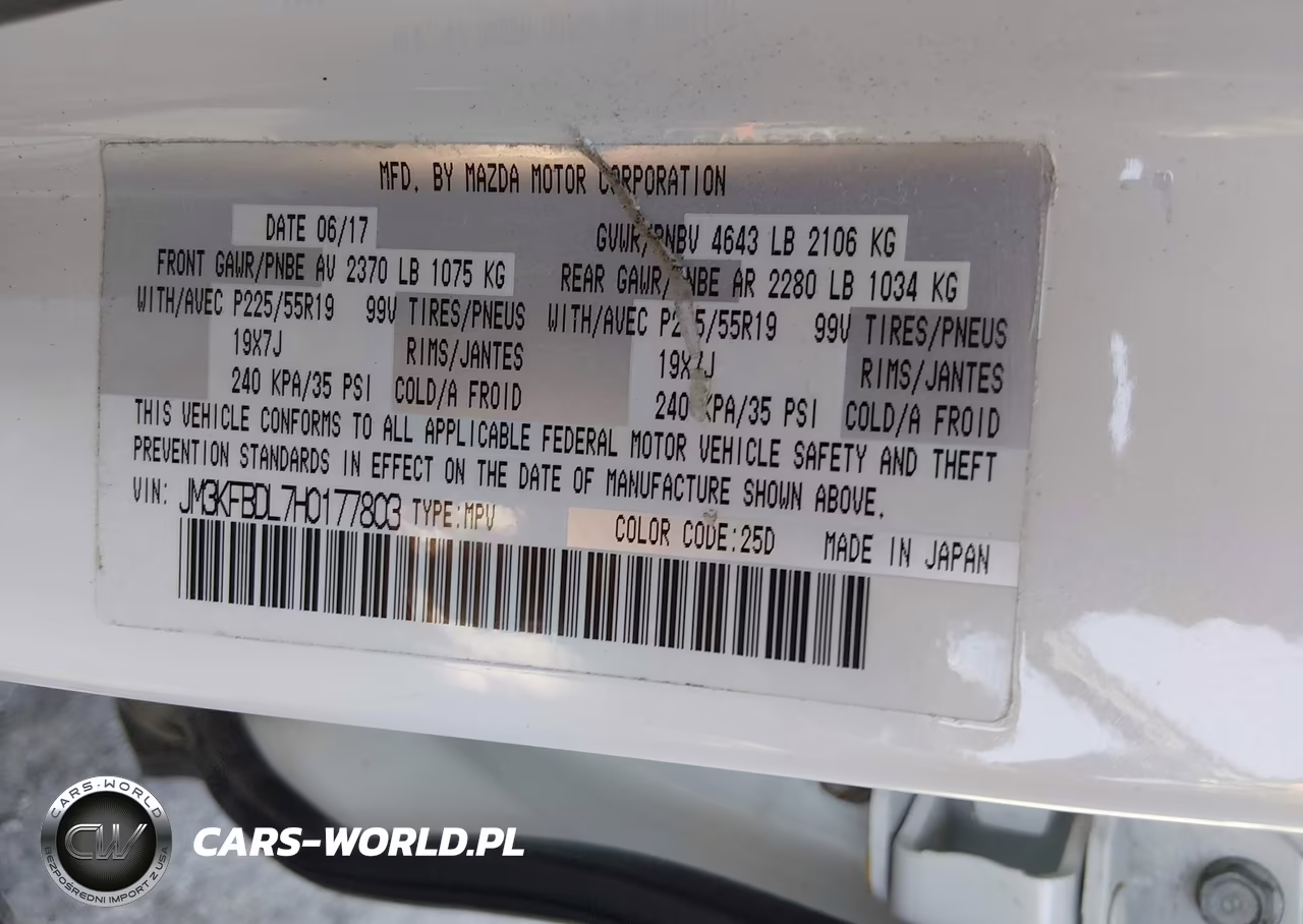 2017 Mazda Cx-5 Grand Select VIN:JM3KFBDL7H0177803 - 9