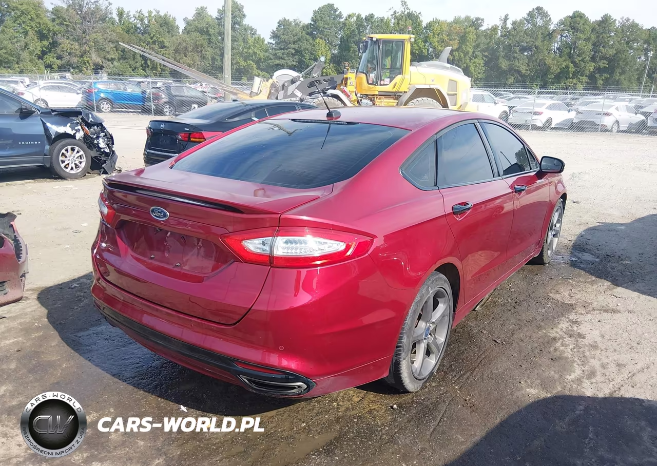 2014 Ford Fusion Se VIN:3FA6P0H91ER174049 - 4
