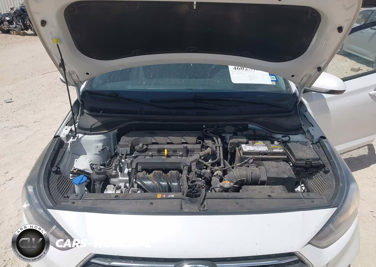 2020 Hyundai Accent Se VIN:3KPC24A61LE118751 - 10