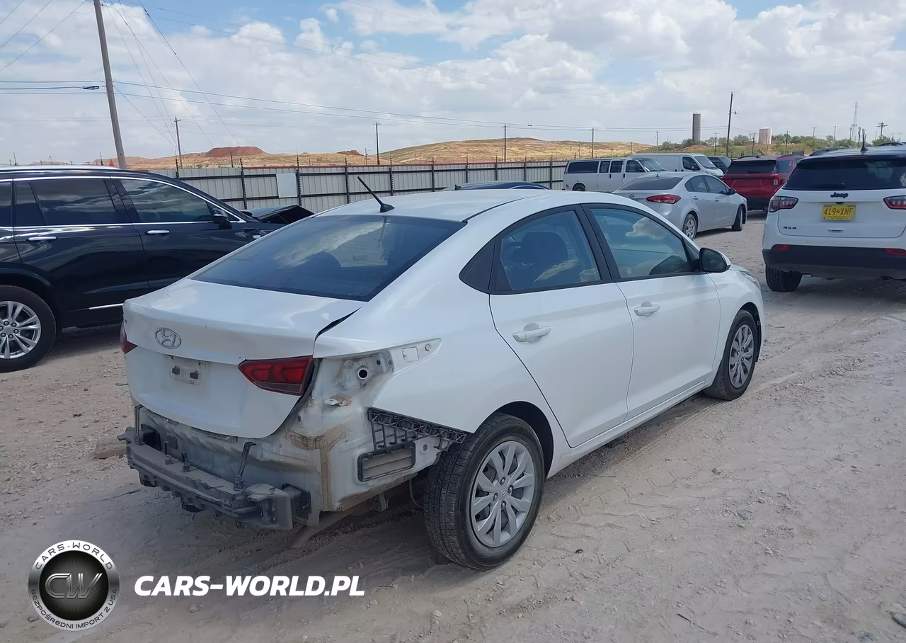 2020 Hyundai Accent Se VIN:3KPC24A61LE118751 - 4
