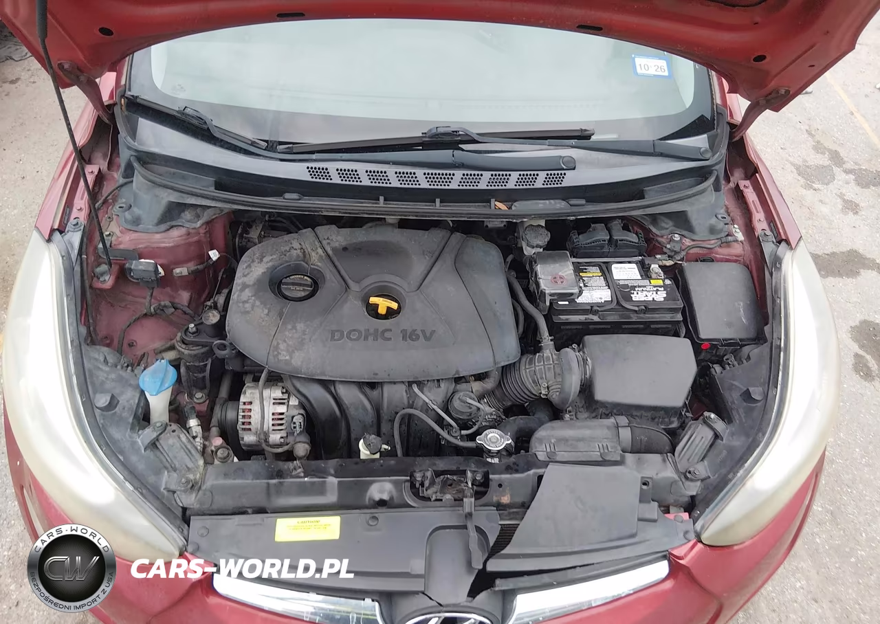 2014 Hyundai Elantra Se VIN:5NPDH4AE2EH469385 - 10