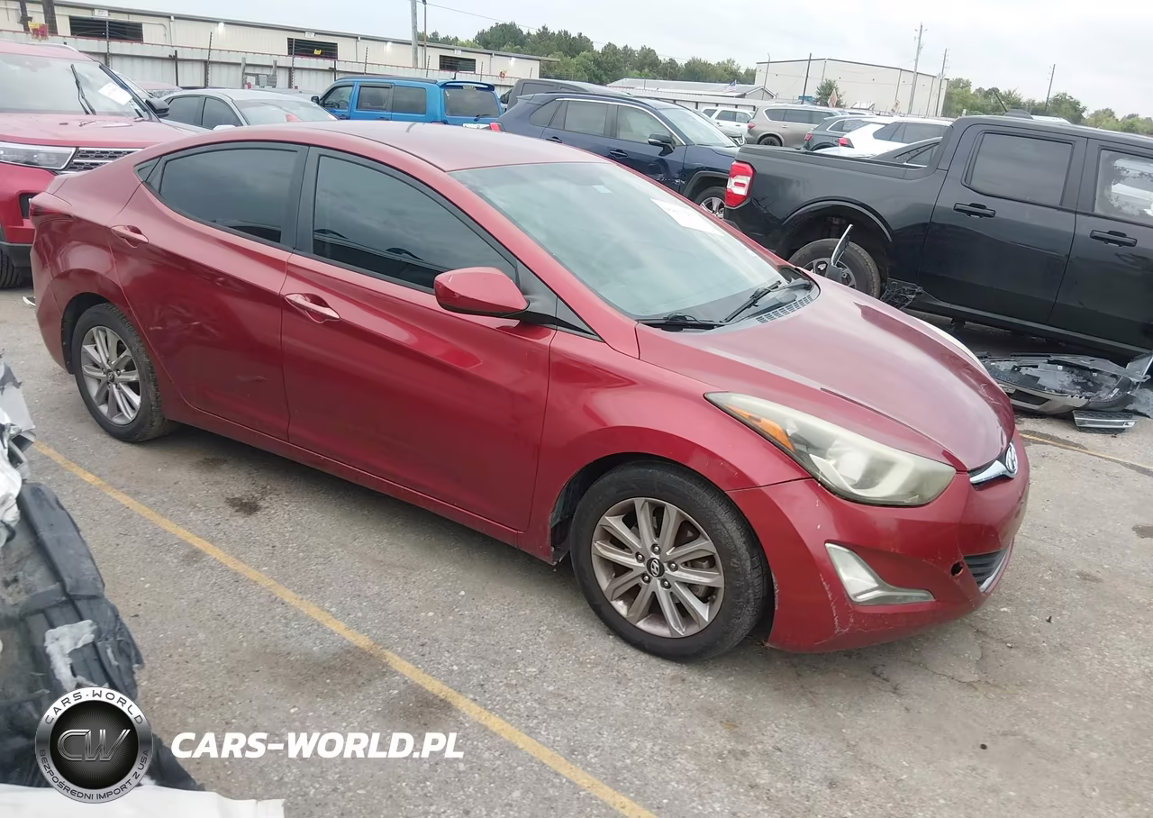 2014 Hyundai Elantra Se VIN:5NPDH4AE2EH469385 - 13