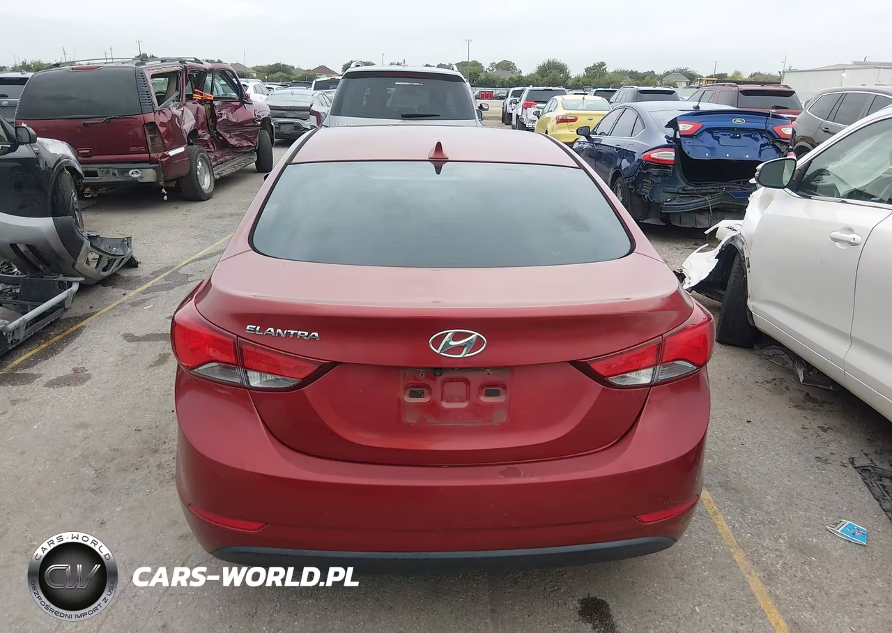 2014 Hyundai Elantra Se VIN:5NPDH4AE2EH469385 - 16