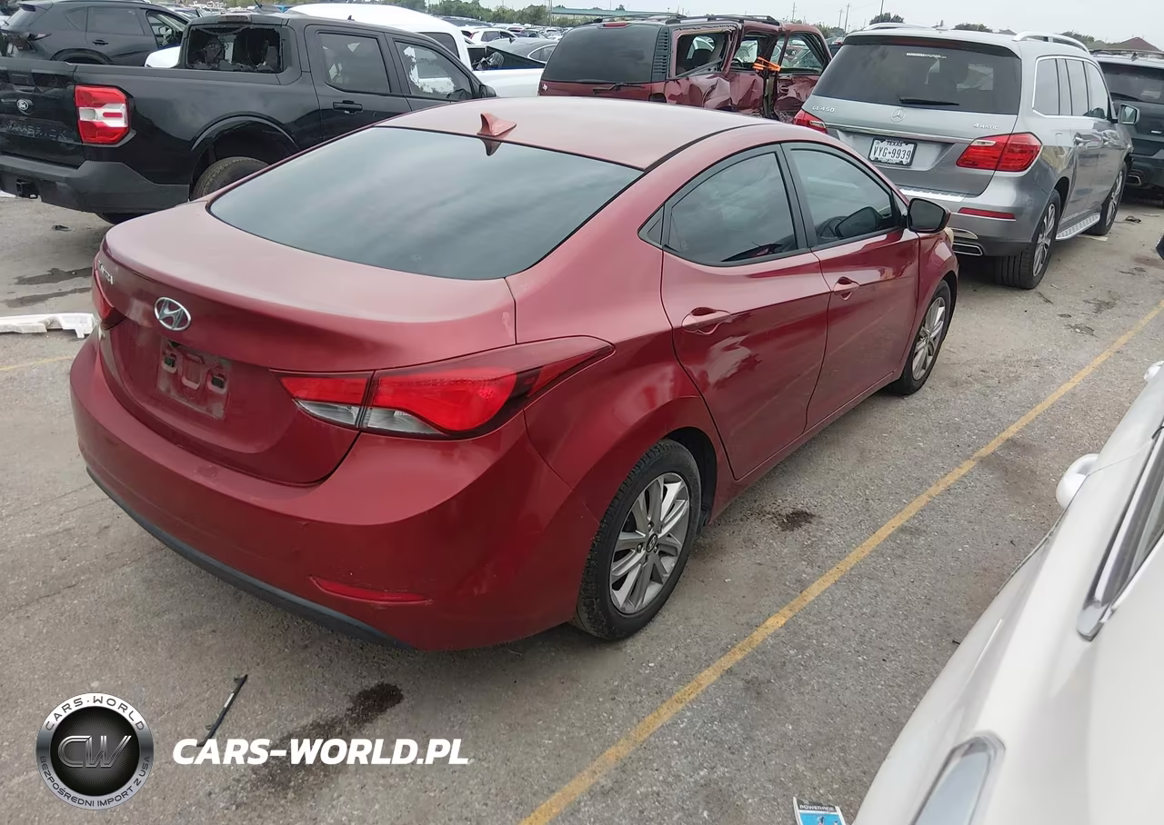 2014 Hyundai Elantra Se VIN:5NPDH4AE2EH469385 - 4