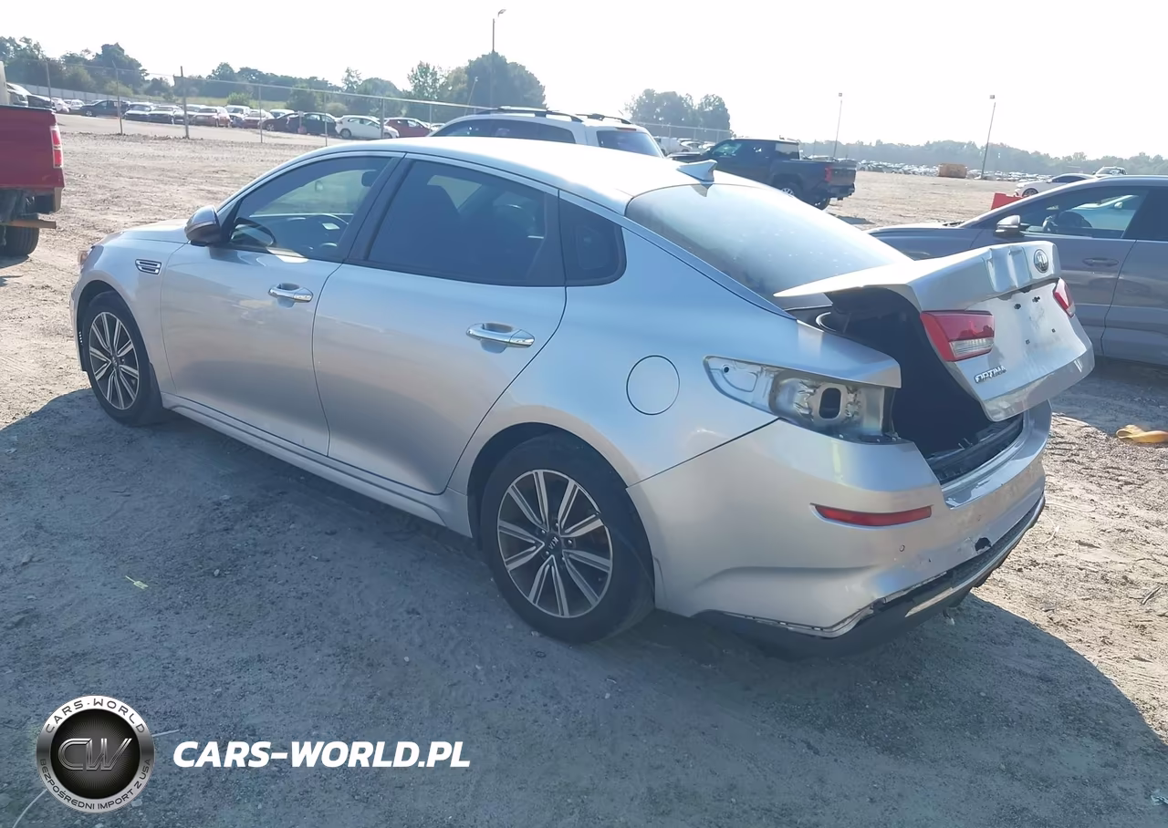 2019 Kia Optima Lx VIN:5XXGT4L33KG361369 - 3