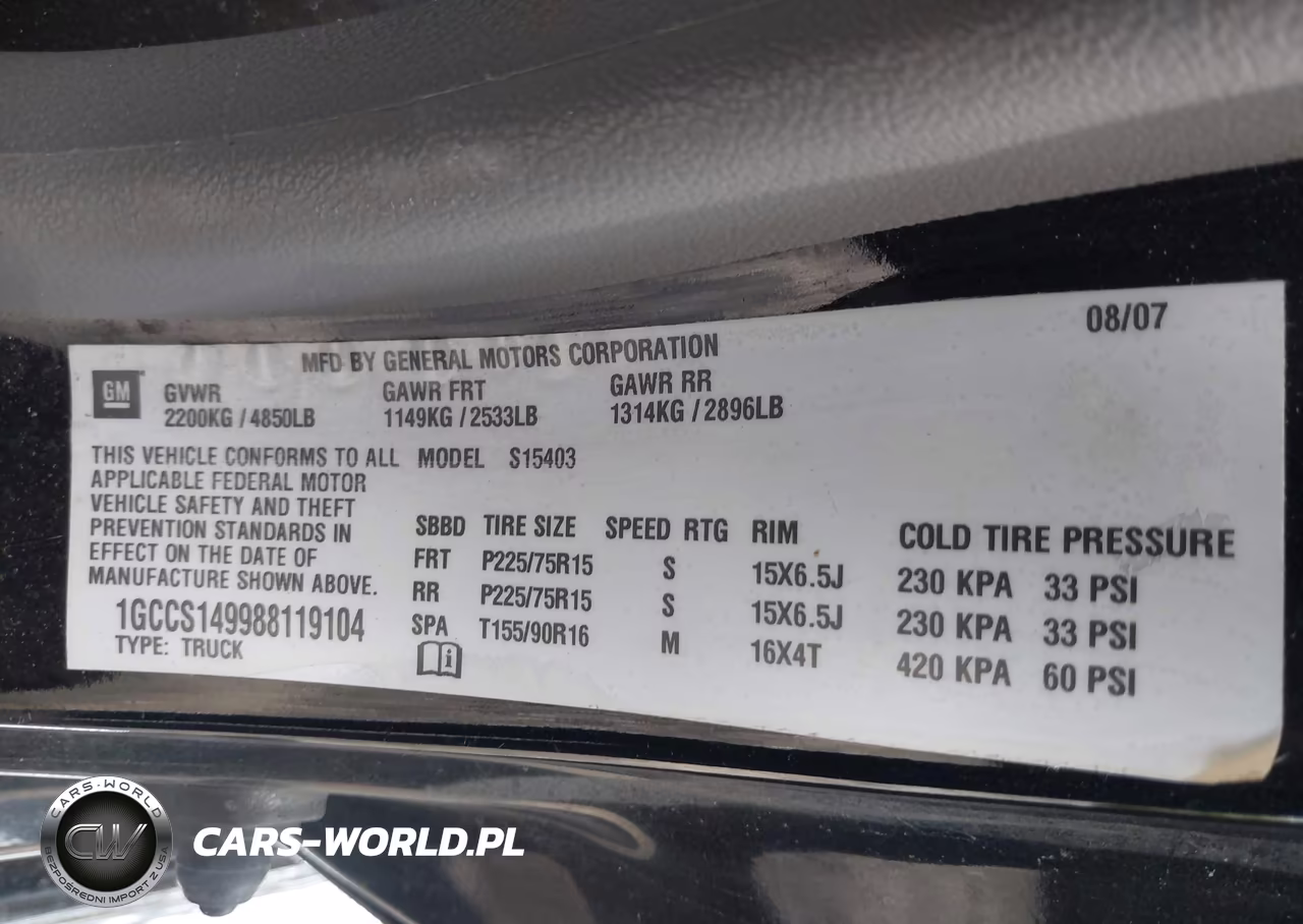 2008 Chevrolet Colorado Ls VIN:1GCCS149988119104 - 9