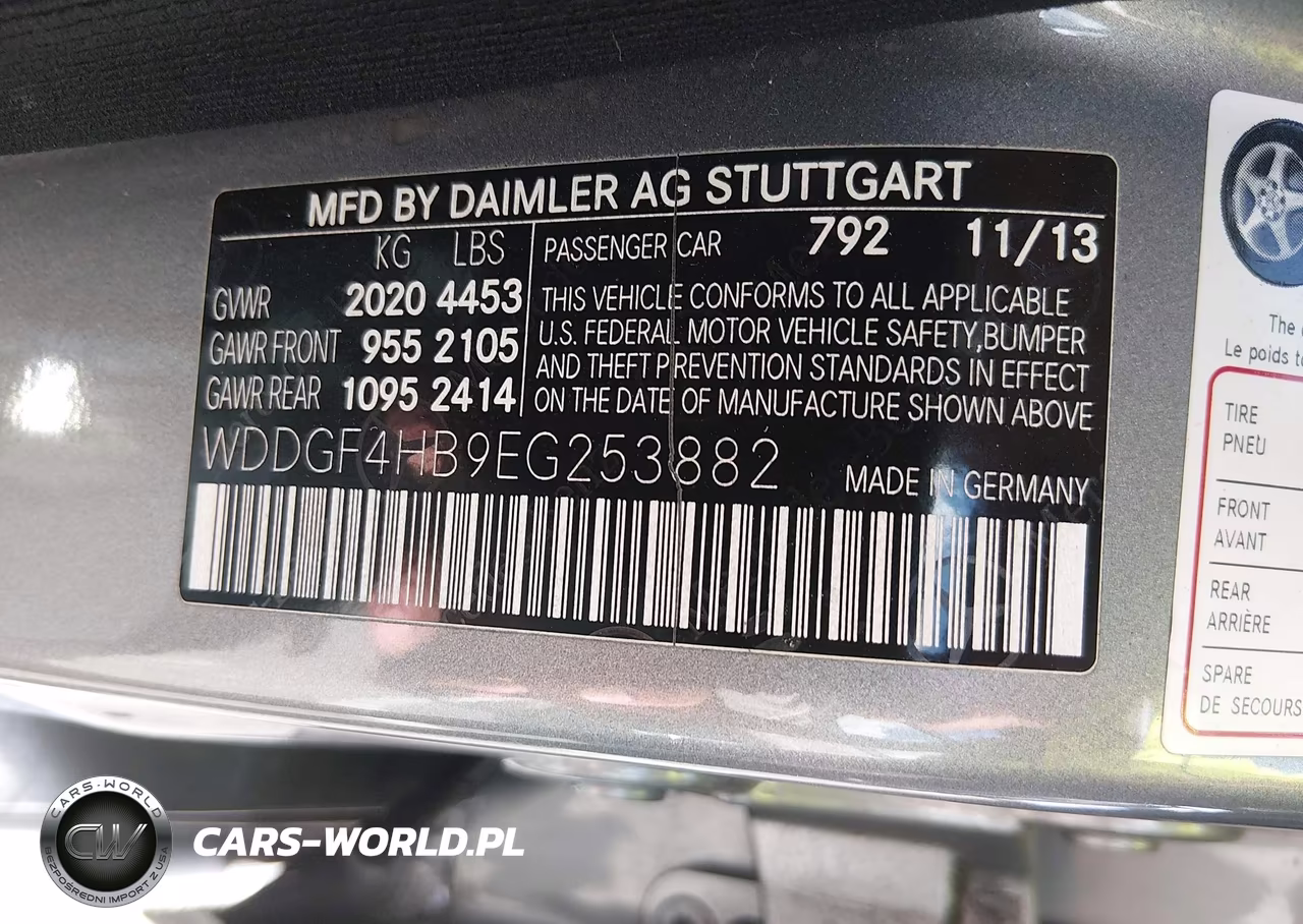 2014 Mercedes-Benz C 250 Sport VIN:WDDGF4HB9EG253882 - 9