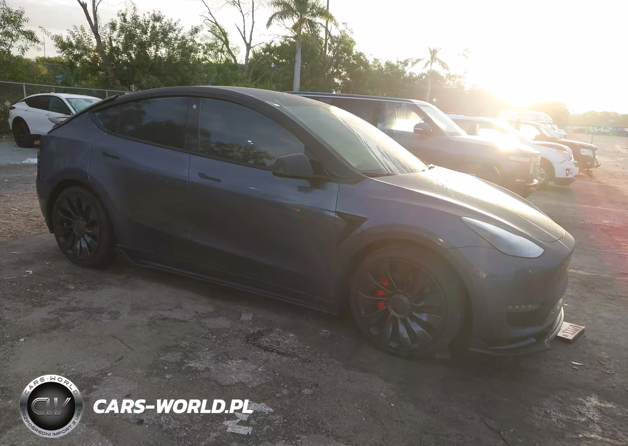 2022 Tesla Model Y Performance Dual Motor All-Wheel Drive VIN:7SAYGDEF8NF336736 - 1